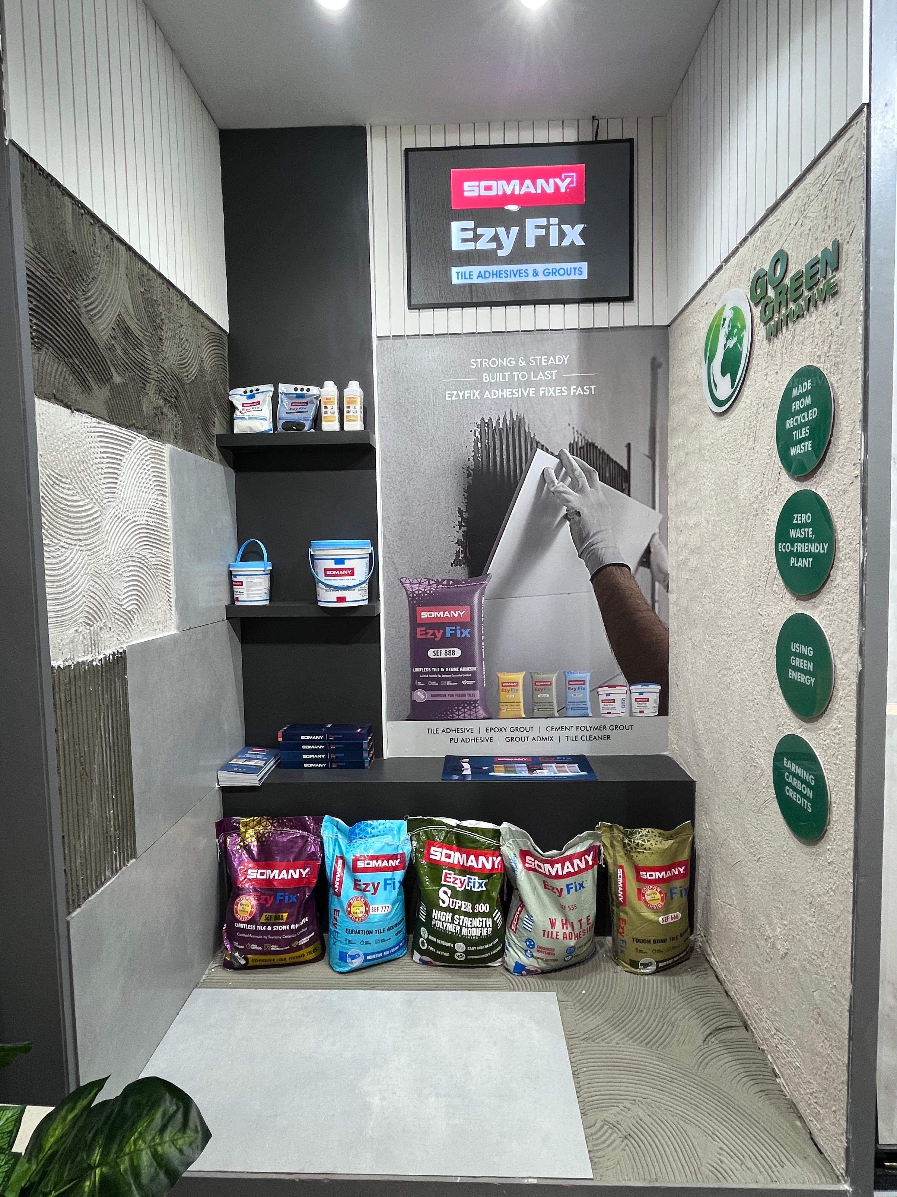 Showroom Material Display Gallery & Partitions